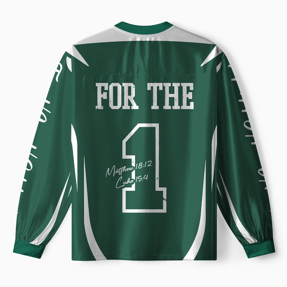 He Left The 99 To Find Me Christian Long Sleeve Jersey