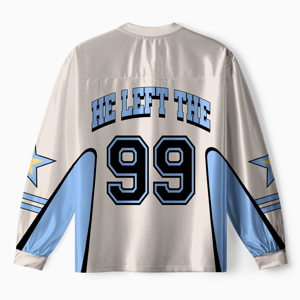 He Left The 99 To Find Me Christian Long Sleeve Jersey