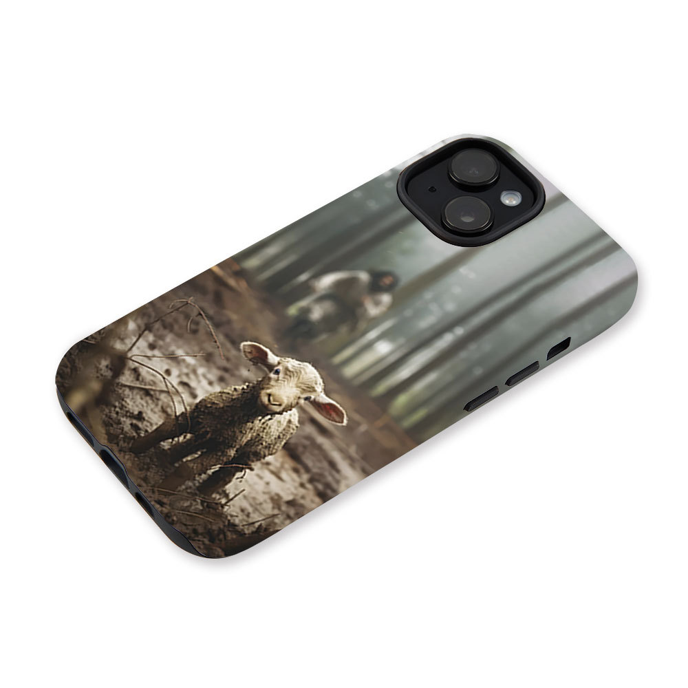 He Left The 99 To Rescue Me Christian Phone Case