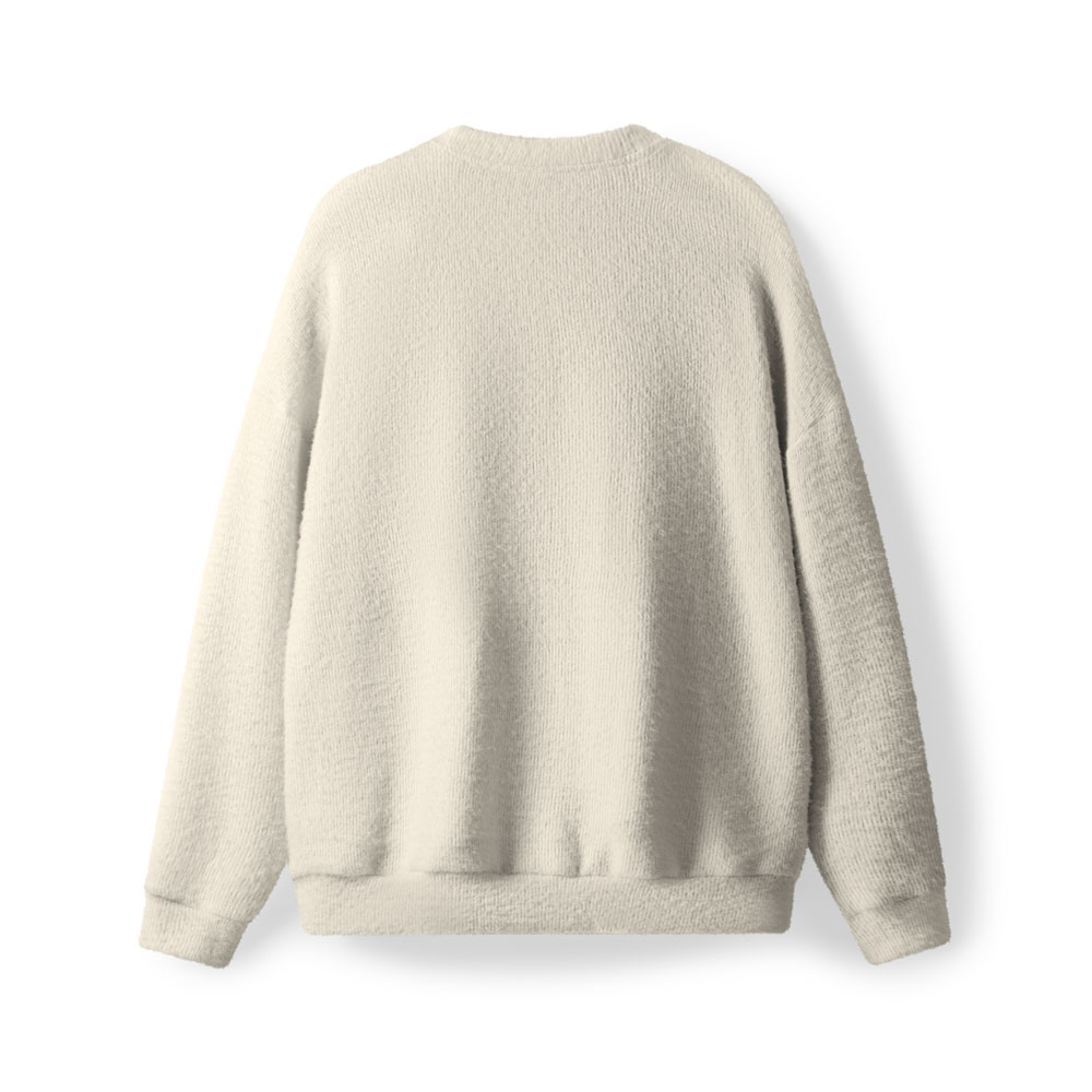 He Left The 99 To Rescueme Furry Christian Lightweight Sweater