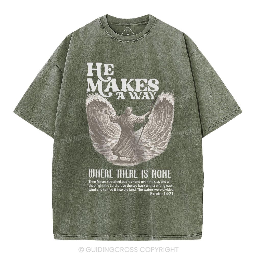 New-Sample Christian Washed T-Shirt Sale - GuidingCross