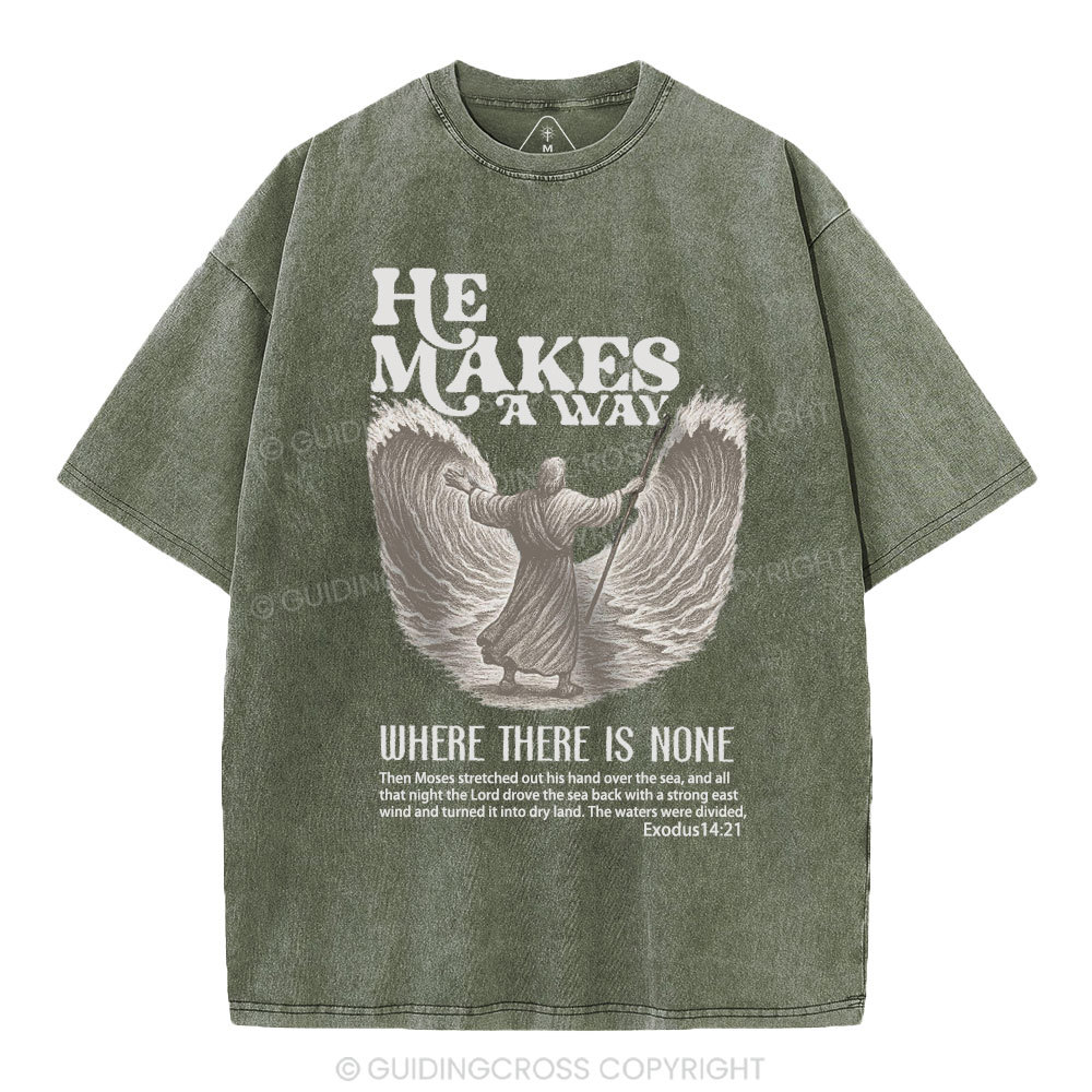 New-Sample Christian Washed T-Shirt Sale - GuidingCross