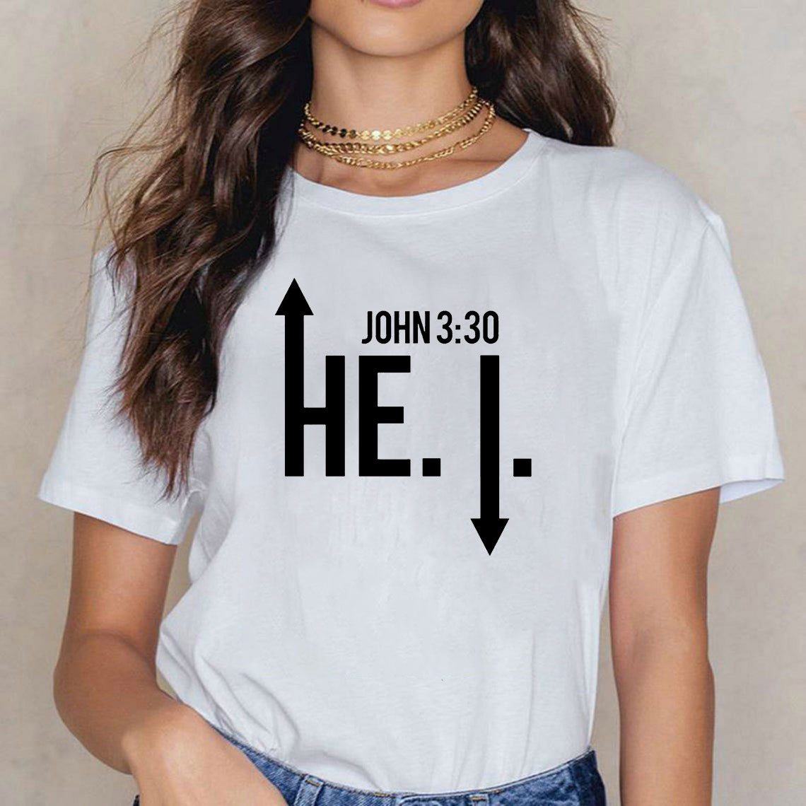 He Must Become Greater Christian T-Shirt