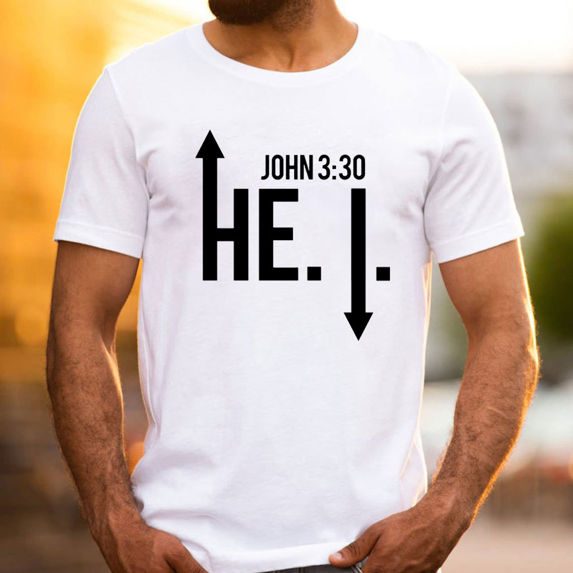 He Must Become Greater Christian T-Shirt