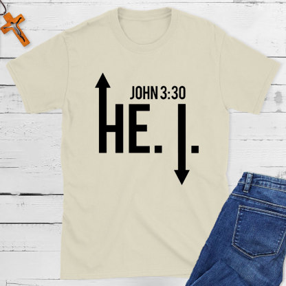 He Must Become Greater Christian T-Shirt