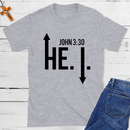 He Must Become Greater Christian T-Shirt