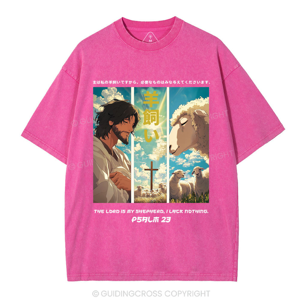 He Refreshes My Soul Chirstian Washed T-Shirt