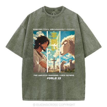 He Refreshes My Soul Chirstian Washed T-Shirt