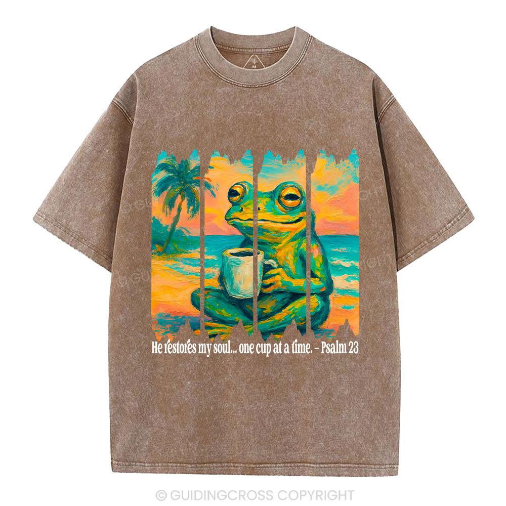 New-Sample Christian Washed T-Shirt Sale - GuidingCross