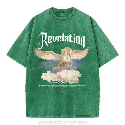 He Was Called Faithful And True Christian Washed T-Shirt