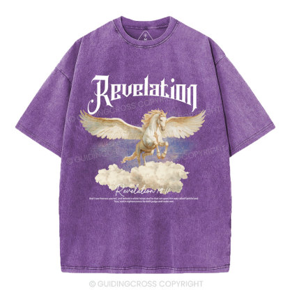 He Was Called Faithful And True Christian Washed T-Shirt