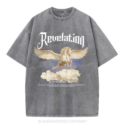 He Was Called Faithful And True Christian Washed T-Shirt