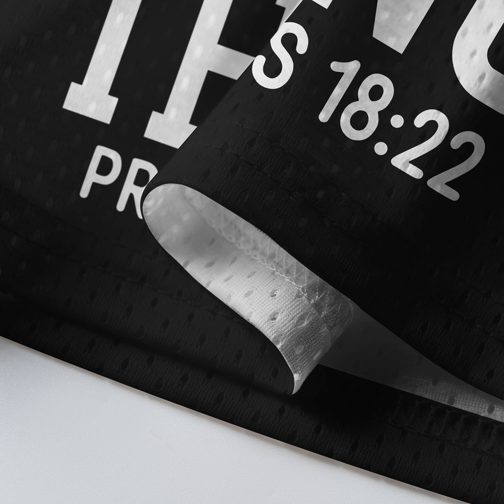 He Who Find A Good Thing Christian Mesh Jersey