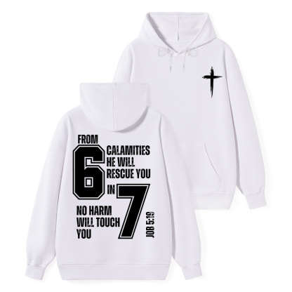 He Will Rescue Me Classic Christian Hoodie