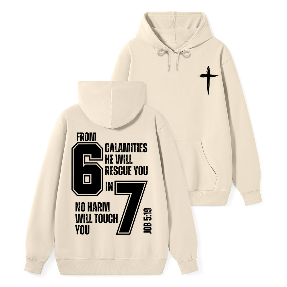 He Will Rescue Me Classic Christian Hoodie
