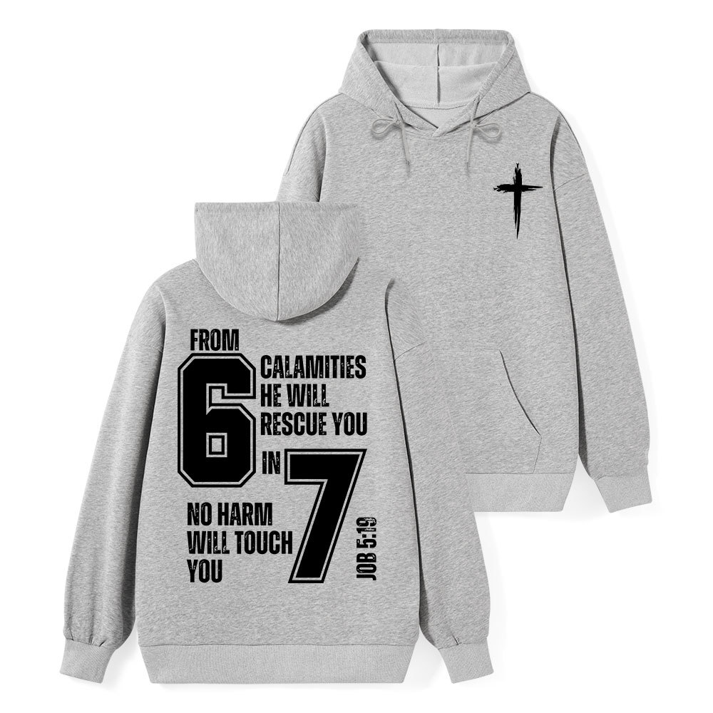 He Will Rescue Me Classic Christian Hoodie