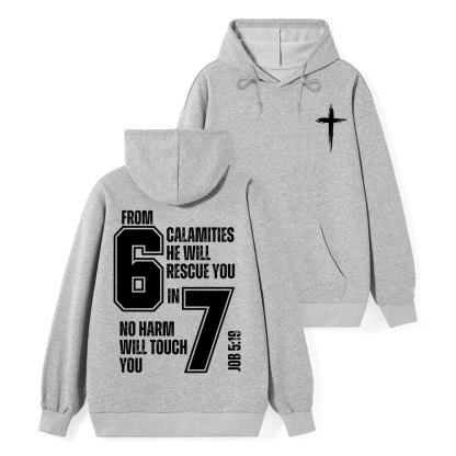 He Will Rescue Me Classic Christian Hoodie
