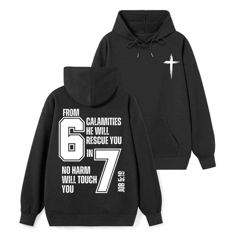 He Will Rescue Me Classic Christian Hoodie