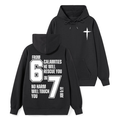 He Will Rescue Me Classic Christian Hoodie