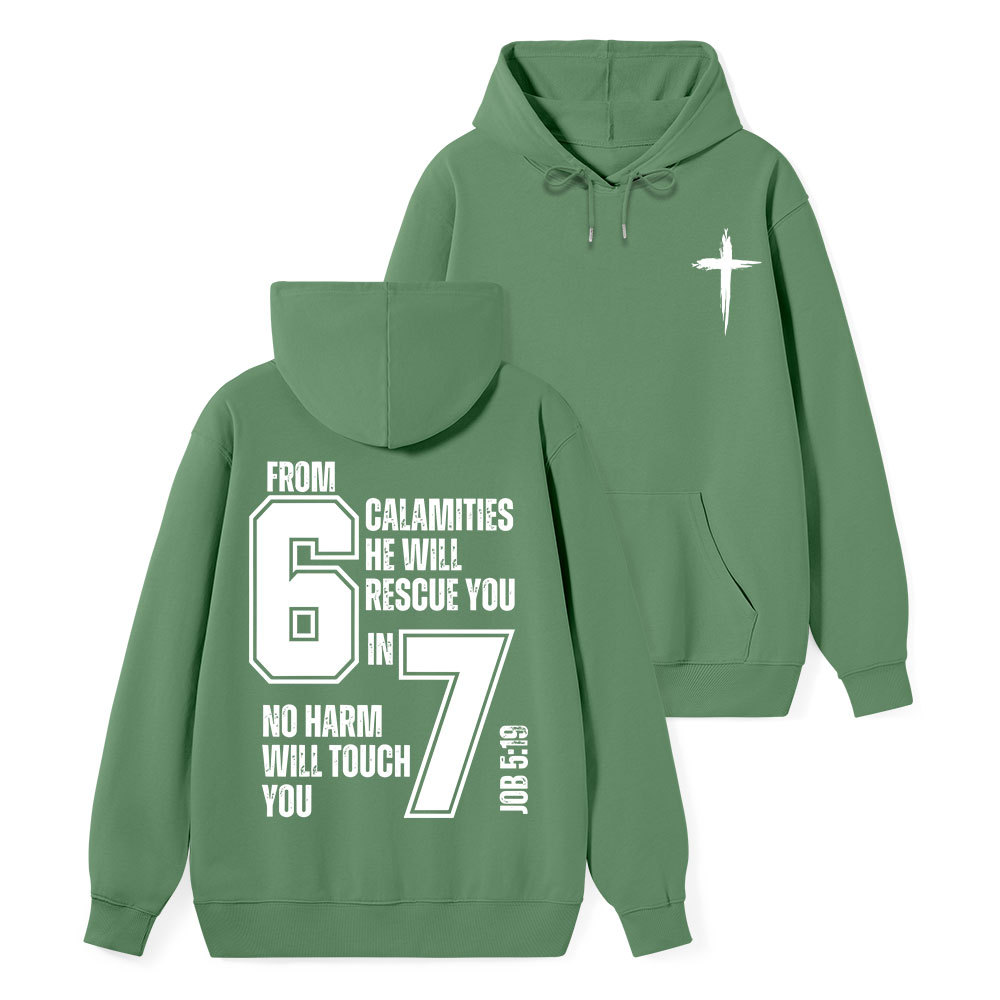 He Will Rescue Me Classic Christian Hoodie