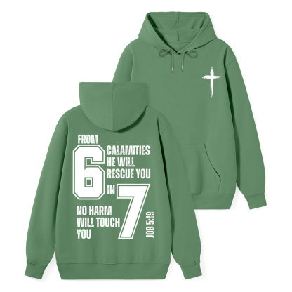 He Will Rescue Me Classic Christian Hoodie