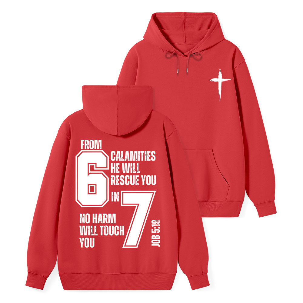 He Will Rescue Me Classic Christian Hoodie