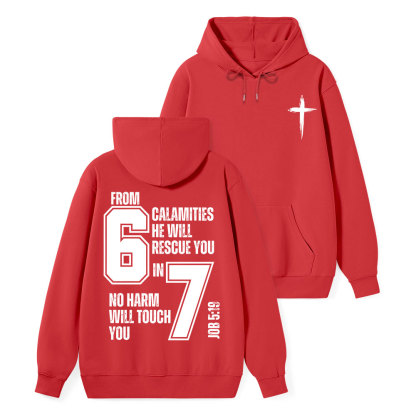 He Will Rescue Me Classic Christian Hoodie
