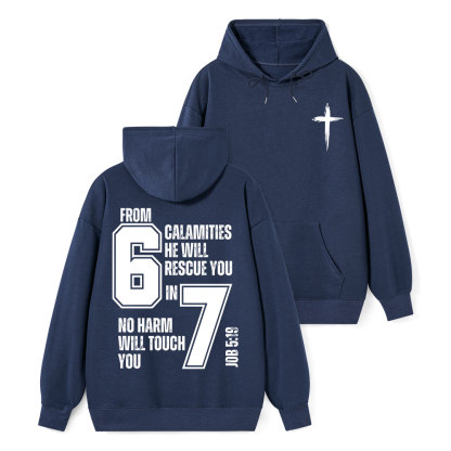 He Will Rescue Me Classic Christian Hoodie