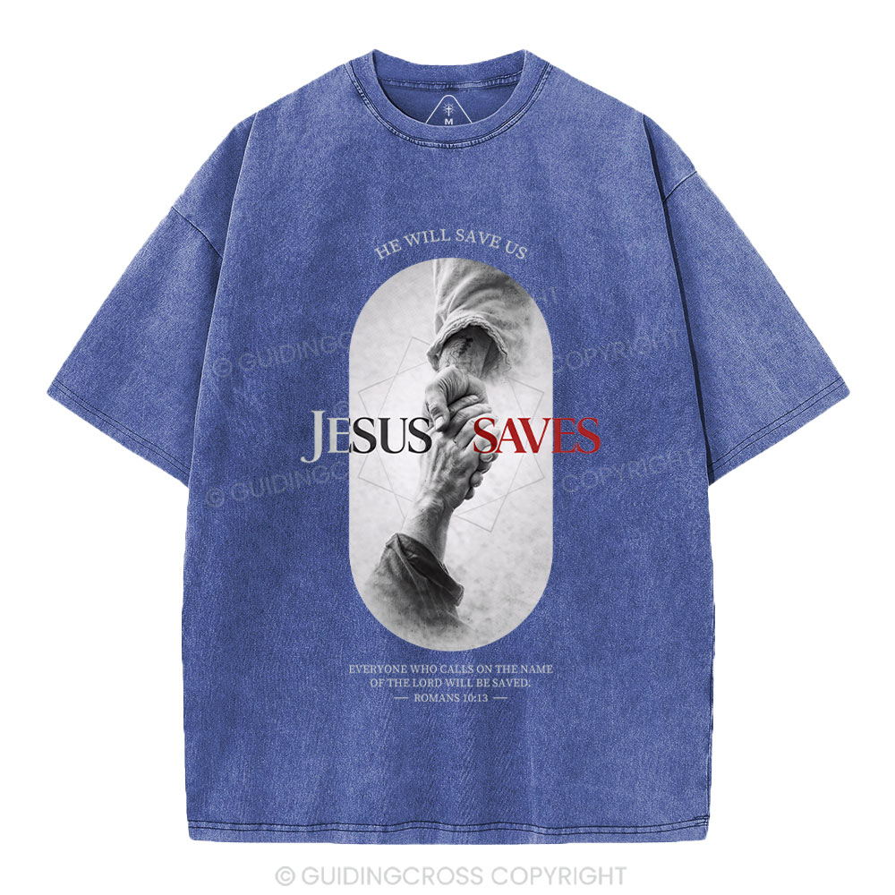 New-Sample Christian Washed T-Shirt Sale - GuidingCross