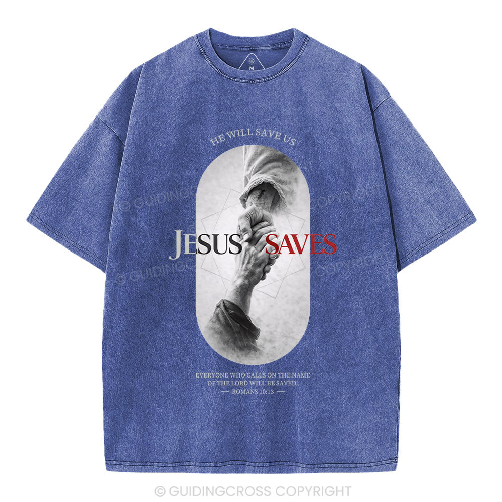 New-Sample Christian Washed T-Shirt Sale - GuidingCross