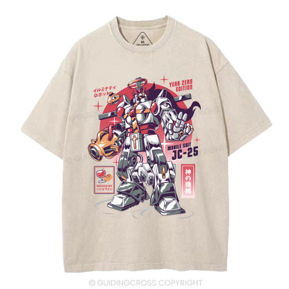 He came to save us Christian Washed T-Shirt