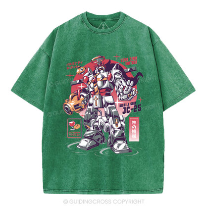 He came to save us Christian Washed T-Shirt