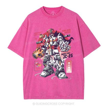 He came to save us Christian Washed T-Shirt