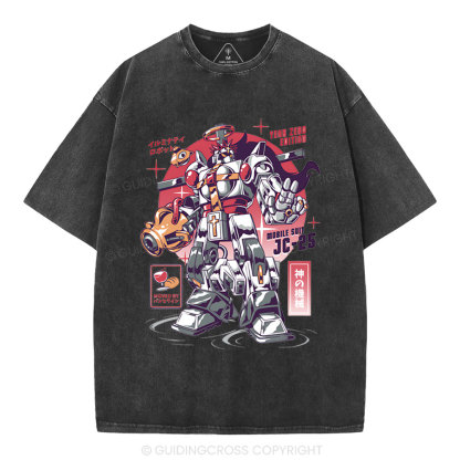 He came to save us Christian Washed T-Shirt