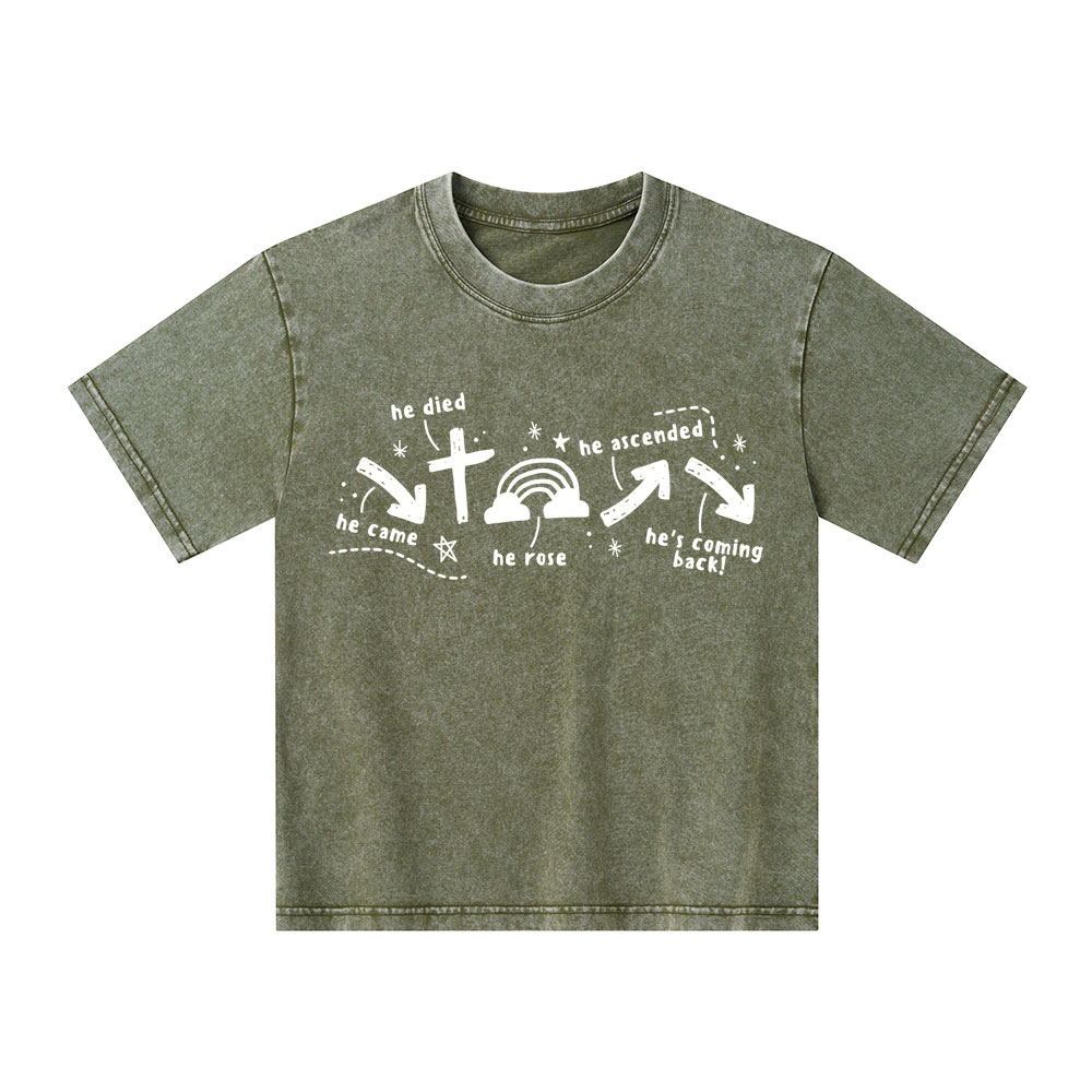 Sample Kid Washed T-Shirt Sale - GuidingCross