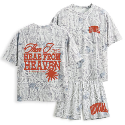 Hear From Heaven Christian Camo T-Shirt & Shorts