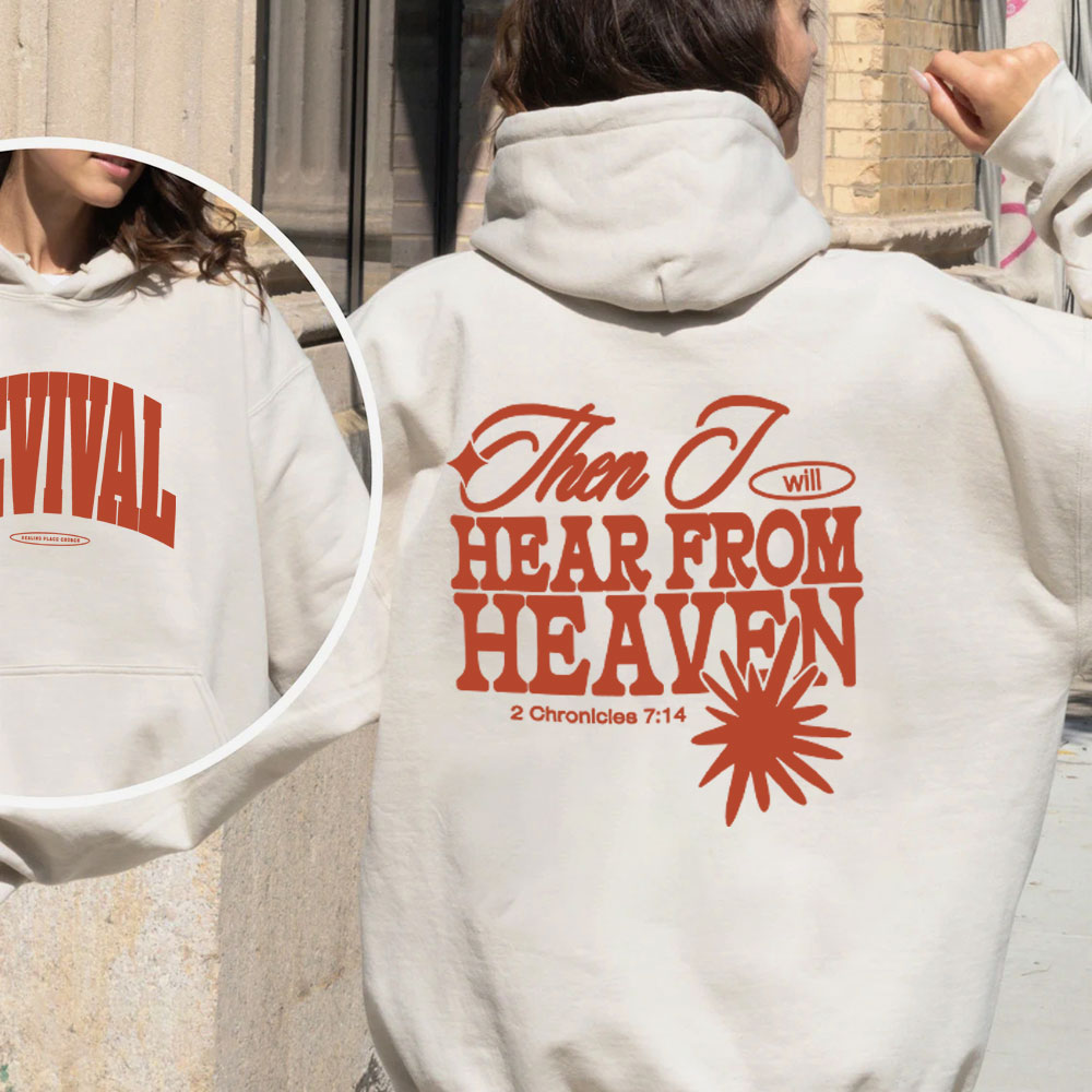 Hear From Heaven Christian Fleece Hoodie Set