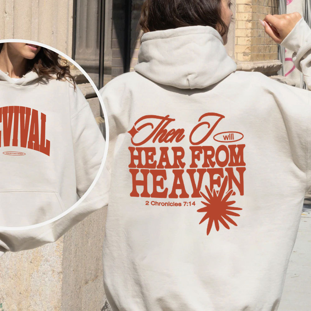 Hear From Heaven Christian Fleece Hoodie Set