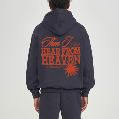 Hear From Heaven Christian Fleece Hoodie Set