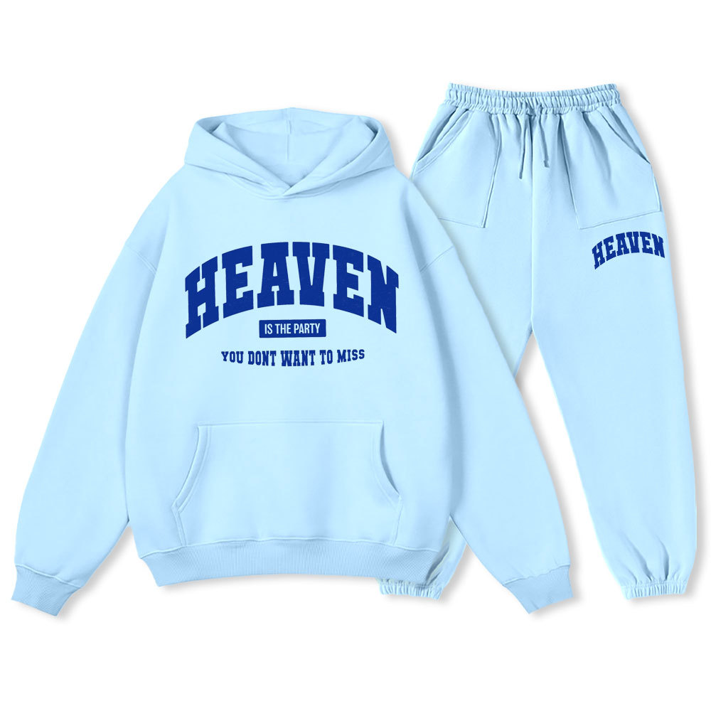 Heaven Christian Premium Fleece Hoodie Set