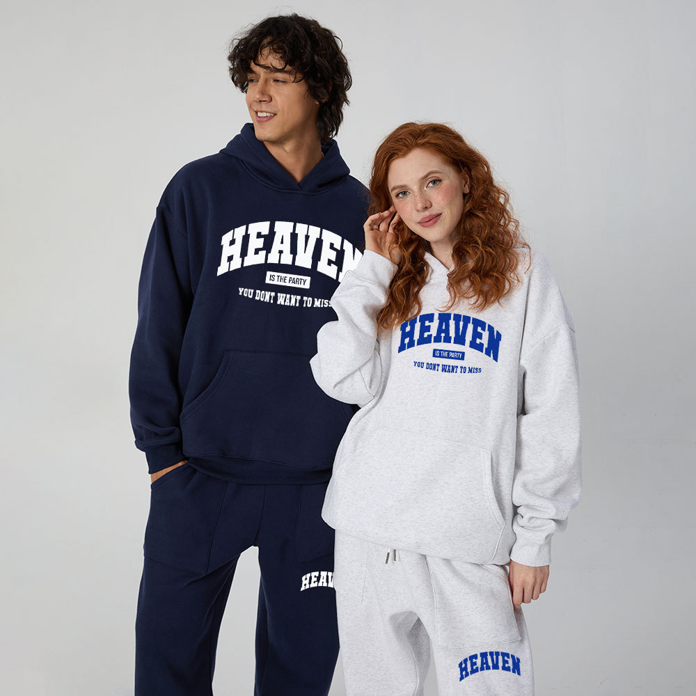 Heaven Christian Premium Fleece Hoodie Set