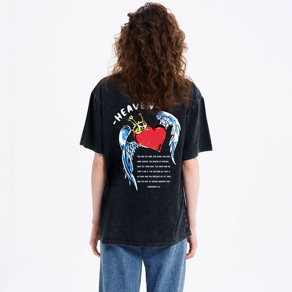 Heaven Christian Washed T-Shirt