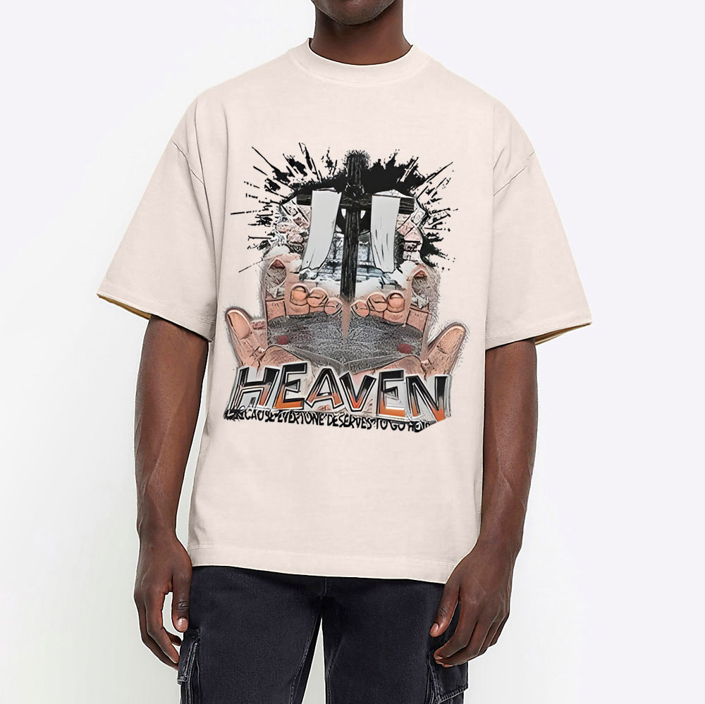 Heaven Christian Washed T-Shirt