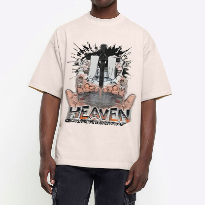 Heaven Christian Washed T-Shirt