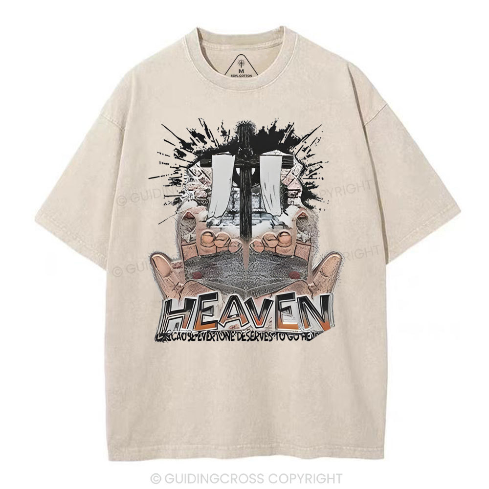 Heaven Christian Washed T-Shirt