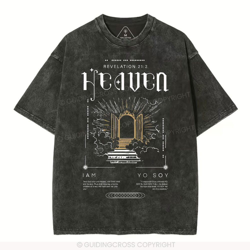 Heaven Christian Washed T-Shirt