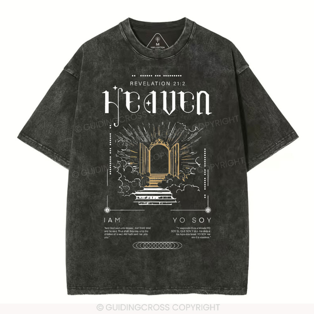 Heaven Christian Washed T-Shirt