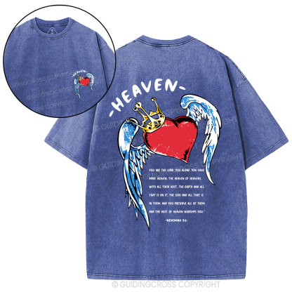 Heaven Christian Washed T-Shirt