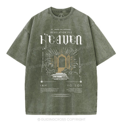 Heaven Christian Washed T-Shirt