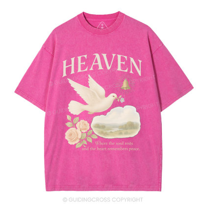 Heaven Christian Washed T-Shirt